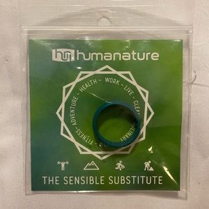 Humanature Silicone ring, Size 8 Forest Green NWT in package